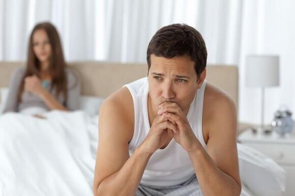 impotence in a man with prostatitis